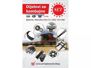 DIJELOVI ZA KOMBAJNE Cijena DIJELOVI ZA KOMBAJNE Cijena